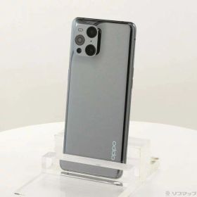 【中古】OPPO(オッポ) OPPO Find X3 Pro 256GB グロスブラック OPG03 auロック解除SIMフリー 【262-ud】