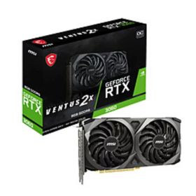 【中古】MSI(エムエスアイ) GeForce RTX 3060 VENTUS 2X 8G OC 【344-ud】
