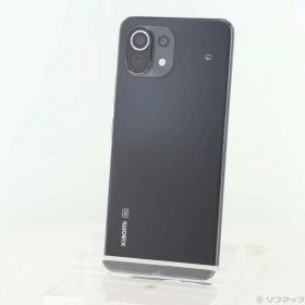 【中古】Xiaomi(シャオミ) Mi 11 Lite 5G 128GB トリュフブラック Mi11Lite5G SIMフリー 【269-ud】