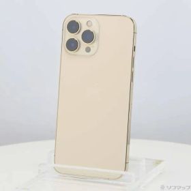 ソフマップ 〔中古品〕 iPhone13 Pro Max 128GB ゴールド MLJ63J／A SIMフリー【262】