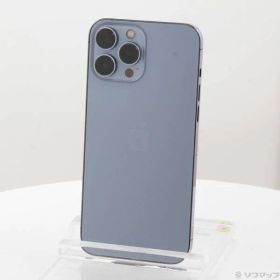 ソフマップ 〔中古品〕 iPhone13 Pro Max 128GB シエラブルー MLJ73J／A SIMフリー【262】