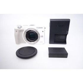 【美品】キヤノン Canon ミラーレス一眼カメラ EOS M3 ボディ ホワイト [W2603024A]
