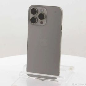 ソフマップ 〔中古品〕 iPhone15 Pro Max 256GB ナチュラルチタニウム MU6R3J／A SIMフリー【262】