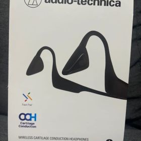 【美品】audio-technica ATH-CC500BT 軟骨伝導イヤホン