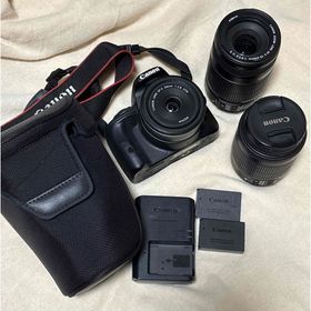 キヤノン(Canon)の激レア単焦点付き お得なセットCanon EOS Kiss X7 レンズ３本 (デジタル一眼)