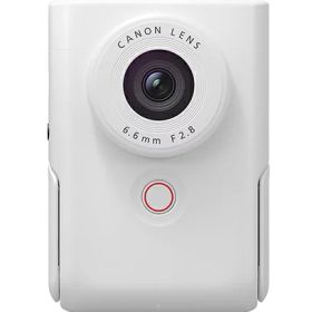 【送料無料】Canon 7001C001 ビデオカメラ PowerShot V10 WH（ホワイト）【在庫目安:僅少】