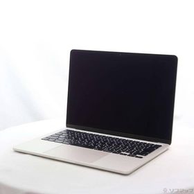 〔中古〕Apple(アップル) MacBook Air 13.6-inch Mid-2022 MLY13J／A Apple M2 8コアCPU_8コアGPU 8GB SSD256GB スターライト 〔15.7 Sequoia〕〔377-ud〕