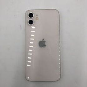 中古 Apple iPhone12 6.1インチ 64GB (ホワイト) 国内版SIMロックフリー MGHP3J/A 143736 状態： B:良品