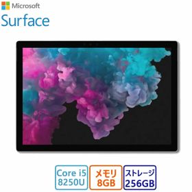 おすすめ マイクロソフト(Microsoft) タブレットPC マイクロソフト Surface Pro 6 KJT-00028/i5/256GB/8GB/12.3型/Win 11//アウトレット品 展示