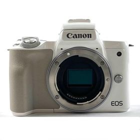 キヤノン Canon EOS Kiss M ボディ ホワイト デジタル ミラーレス 一眼カメラ 中古