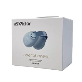 JVC Victor nearphones HA-NP1T-H アイスグレー ワイヤレス イヤホン 未使用 未開封 Z11020479