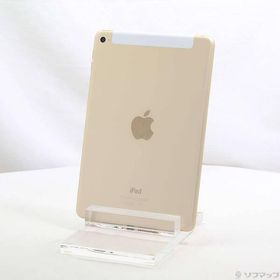 〔中古〕Apple(アップル) iPad mini 4 64GB ゴールド MK752J／A docomoロック解除SIMフリー〔258-ud〕