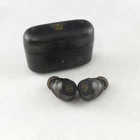 audio Technica ATH-CKS30TW+ 完全ワイヤレスイヤホン USED美品 ノイズキャンセリング ANC 外音取込 マイク IP55 スケルトン 完動品 V2355