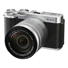 【中古】【1年保証】【美品】FUJIFILM X-A2 レンズキット シルバー
