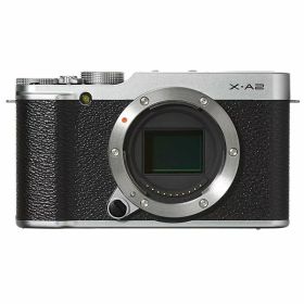 【中古】【1年保証】【美品】FUJIFILM X-A2 ボディ シルバー