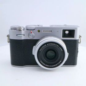 【中古】 (フジフイルム) FUJIFILM X100V シルバー【中古カメラ コンパクトデジカメ】 ランク：B