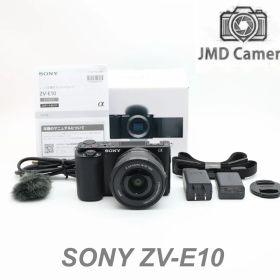 ■完動品 ほぼ新品 SONY ZV-E10 ミラーレス一眼カメラ ショット数92