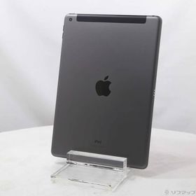 〔中古〕Apple(アップル) iPad 第9世代 64GB スペースグレイ MK473J／A auロック解除SIMフリー〔377-ud〕