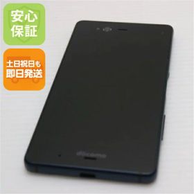 【中古】 超美品 F-01K arrows NX ブルーブラック スマホ 安心保証 即日発送 スマホ 中古本体 白ロム 中古 DoCoMo 富士通 土日祝発送OK