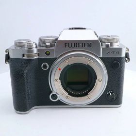 【中古】 (フジフイルム) FUJIFILM X-T4 ボディ シルバー【中古カメラ デジタル一眼】 ランク：B