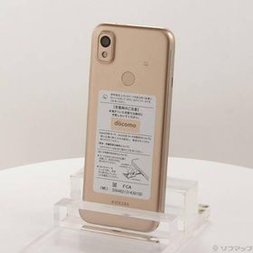 〔中古〕KYOCERA(京セラ) あんしんスマホ 64GB ピンクゴールド KY-51B docomo SIMフリー〔269-ud〕