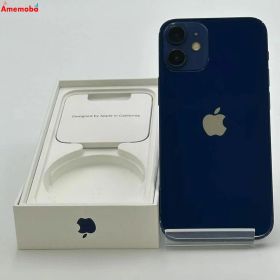 【中古】iPhone12 mini 128GB ブルー MGDP3J/A AU版SIMフリー 訳あり品