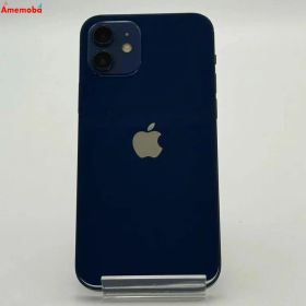 【中古】iPhone12 128GB ブルー MGHX3J/A SoftBank版SIMフリー 訳あり品