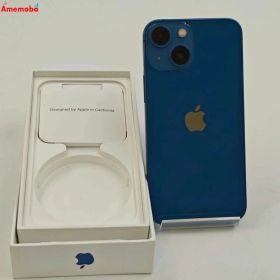 【中古】iPhone13 mini 256GB ブルー MLJN3J/A SoftBank版SIMフリー 訳