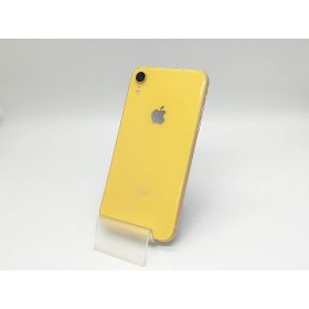 【中古】Apple au 【SIMロック解除済み】 iPhone XR 64GB イエロー MT082J/A【小倉駅前】保証期間1ヶ月【ランクC】