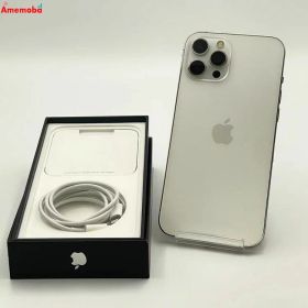 【中古】iPhone12 Pro Max 128GB シルバー MGCV3J/A Apple版SIMフリー