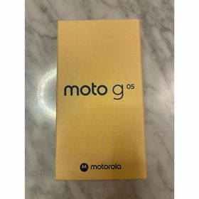 モトローラ(Motorola)のmoto g05 ミスティブルー SIMフリー(スマートフォン本体)