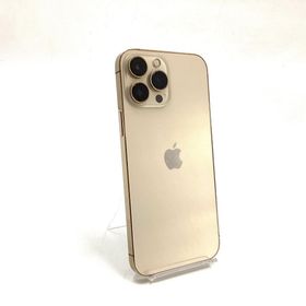 アップル(Apple)の【全額返金保証】【最速発送】Apple iPhone iPhone 13 Pro Max 128GB ゴールド Softbank 動作確認済(スマートフォン本体)