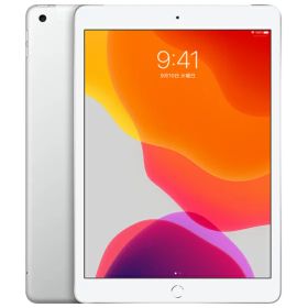 【中古】Aランク 良い美品 Apple タブレットPC 10.2 インチ iPad 10.2インチ 第7世代 Wi-Fi+Cellular 128GB 2019年秋モデル SIMフリー [シルバー] Apple A10 128GB iPadOS