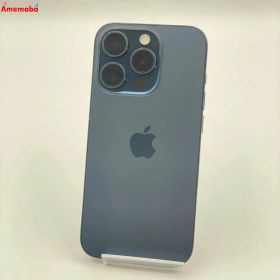【中古】iPhone15 Pro 256GB ブルーチタニウム MTUG3J/A AU版SIMフリー