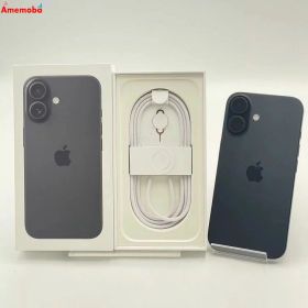 【中古】iPhone16 128GB ブラック MYDQ3J/A Apple版SIMフリー