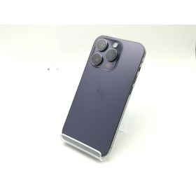 【中古】Apple 国内版 【SIMフリー】 iPhone 14 Pro 256GB ディープパープル MQ1E3J/A【アリオ倉敷】保証期間1ヶ月【ランクC】