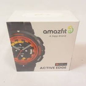 【新品】 Amazfit アマズフィット Active Edge スマートウォッチ Lava Black ラヴァブラック (国内正規品)
