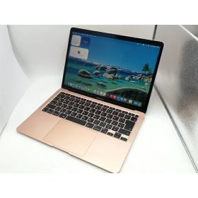 【中古】Apple MacBook Air 13インチ M1(CPU:8C/GPU:7C) 8GB/256GB ゴールド MGND3J/A (M1・2020)【川崎駅前】保証期間1ヶ月【ランクC】