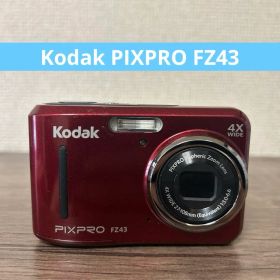 Kodak PIXPRO FZ43 コンパクトデジタルカメラ レッド