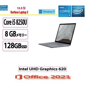 マイクロソフト(Microsoft) ノートパソコン マイクロソフト Surface Laptop 2 LQL-00019 [プラチナ]/Core i5/128GB/8GB