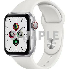 【中古】【安心保証】 SE 第1世代[40mm/セルラー]アルミ シルバー Apple Watch