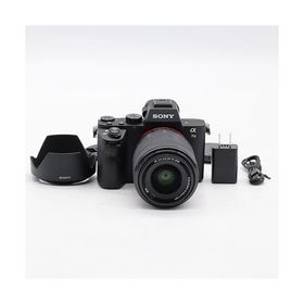 SONY(ソニー) フルサイズ ミラーレス一眼カメラ α7II ズームレンズキット(同梱レンズ:SEL2870) ブラック ILCE-7M2K