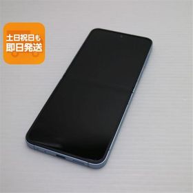 新品同様 SIMフリー Galaxy Z Flip6 256GB ブルー スマホ SAMSUNG 即日発送 あすつく 土日祝発送OK