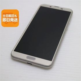 美品 SH-01L AQUOS sense2 シャンパンゴールド スマホ 本体 白ロム 中古 あすつく 土日祝発送OK
