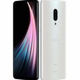 【中古】【安心保証】 AQUOS zero2 SHV47[256GB] au ミスティホワイト