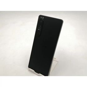 【中古】SONY au 【SIMフリー】 Xperia 1 IV ブラック 12GB 256GB SOG06【ECセンター】保証期間1ヶ月【ランクC】