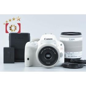 【中古】Canon キヤノン EOS Kiss X7 ダブルレンズキット ホワイト