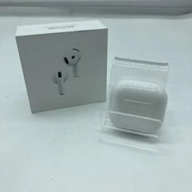 【中古】Apple AirPods 4 MXP93J/A A3059 ワイヤレスイヤホン ノイズキャンセリング対応 2024年[19]