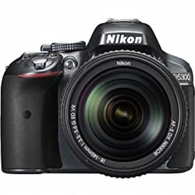 【中古】Nikon デジタル一眼レフカメラ D5300 18-140VR レンズキット グレー D5300LK18-140VRGY