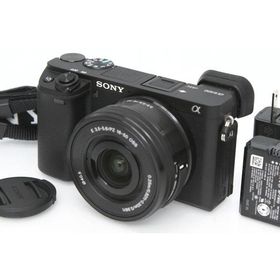 【全額返金保証】美品｜ソニー α6400 ILCE-6400L パワーズームレンズキット ブラック （センサー清掃済み） CA01-R4734-2P1B